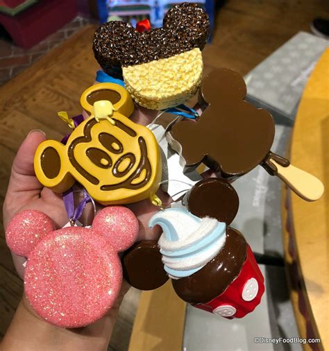 Deck The Halls With New Iconic Disney Snack Ornaments Mickey Ice Cream