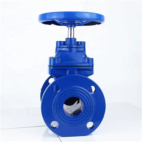 Manual Gate Valve With Ductile Cast Iron Ggg50 Hand Wheel Resilient