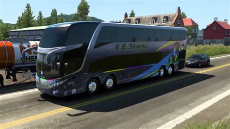 ETS2 MOD BUS G7 1800 DD E B SILVERIO TURISMO CUIABA MT X CAMPO