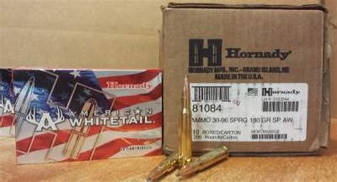 Hornady 243 Win American Whitetail H8047 100 Gr Interlock Sp 20 Per Box