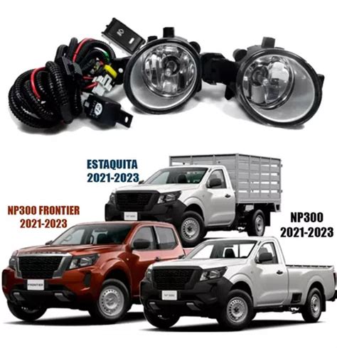 Kit Faro Niebla Nissan Np300 Frontier 2021 2022 2023