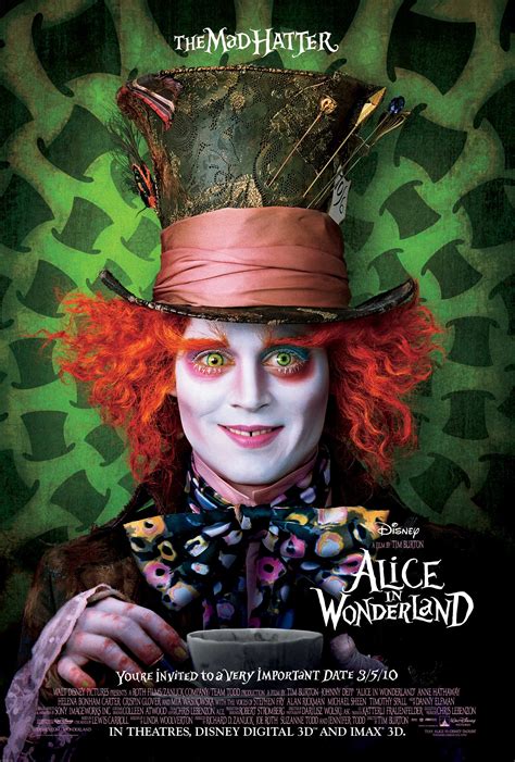 Mad Hatter – Alice in Wonderland Desktop Wallpaper