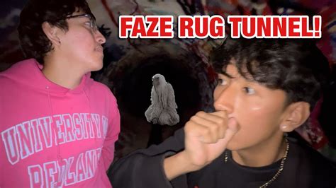 Faded At The Faze Rug Tunnel Its Actually Haunted👻 Youtube