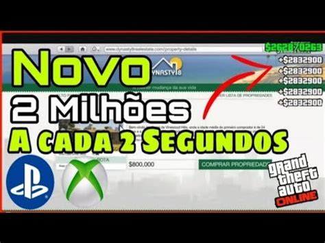 Ganhe Milh Es Agora Esses Novos Glitch De Dinheiro No Gta Online