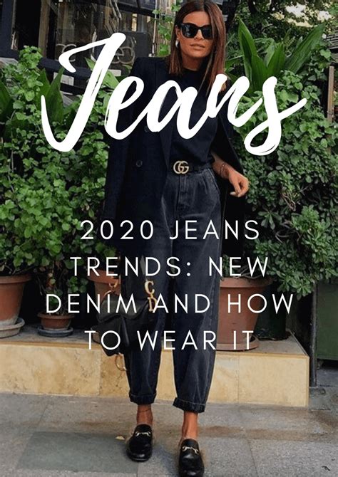 2023 Jeans Trends: New Denim and How to Wear It | Jean trends, Fashion ...