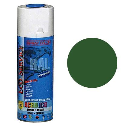 Eco Service RAL6002 Spray 400ml Verde Primavera