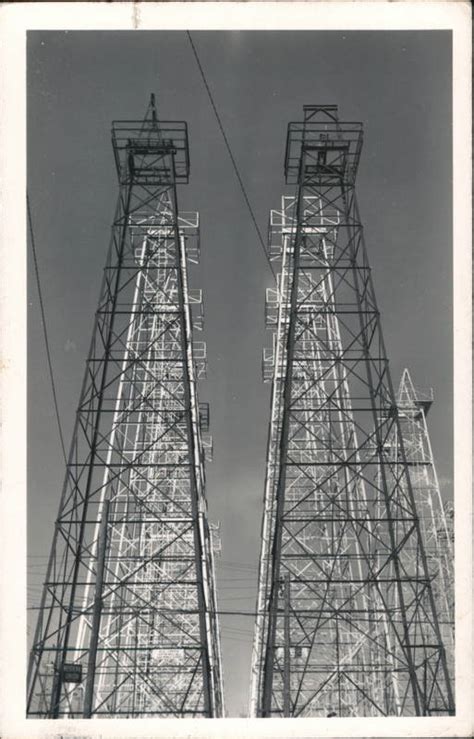 Oil Wells Kilgore, TX Postcard