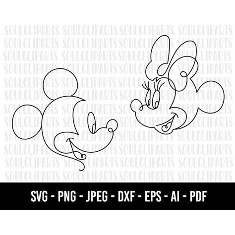 Cod980 Mickey Svg Minnie Mouse Svg Print Svg Sitckers Sv Inspire Uplift