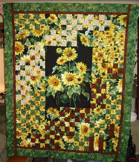 Lovely Sunflower Quilt Patterns Youd Want To Try The Modern Field