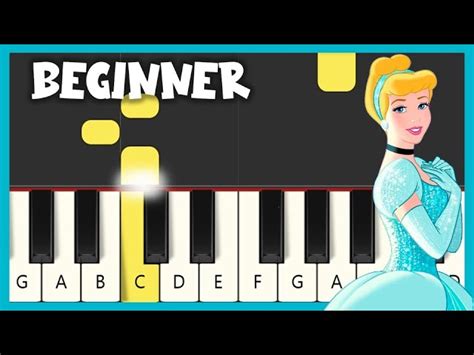 Introducir Imagen Canciones De Disney En Piano De Cenicienta