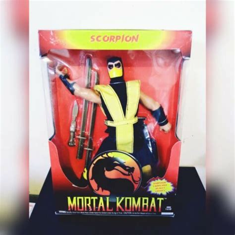 Rare Hasbro 1992 Midway Mortal Kombat 12 Inch Action Figure Set