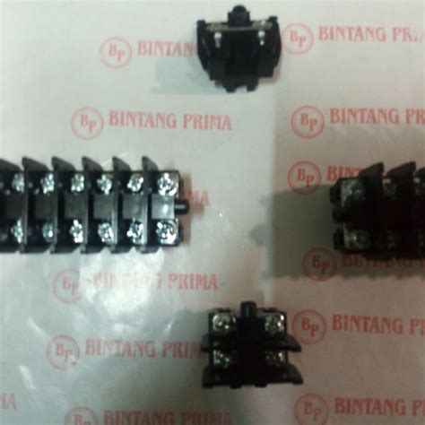 Jual Terminal Block Terminal Blok Tb Tipe Tbc A Hitam Model