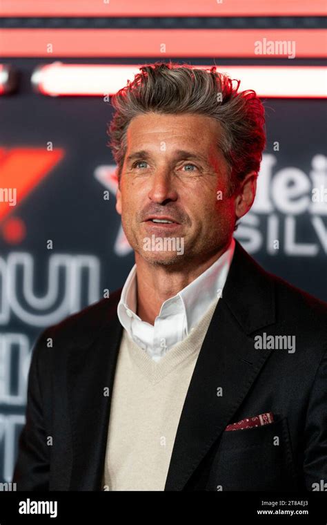 Las Vegas Estados Unidos 18 De Noviembre De 2023 Patrick Dempsey Es