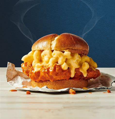 Chesters Chicken Launches Buffalo Chicken Mac And Cheese Bowl And Buffalo Mac Chicken Sandwich