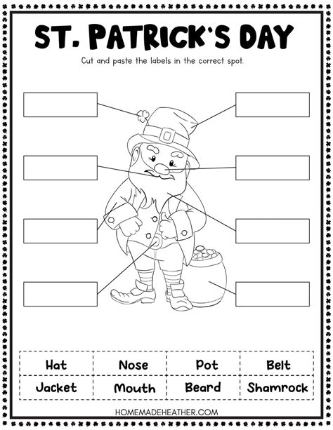 St Patricks Day Activity Printables Homemade Heather