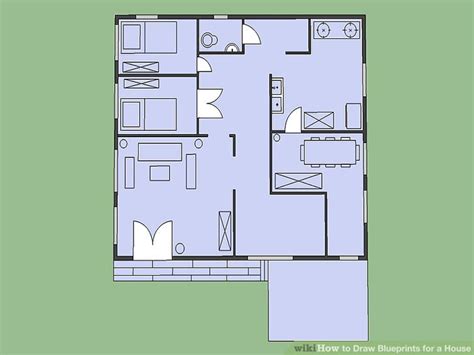 How To Draw Blueprints For A House Steps With Pictures