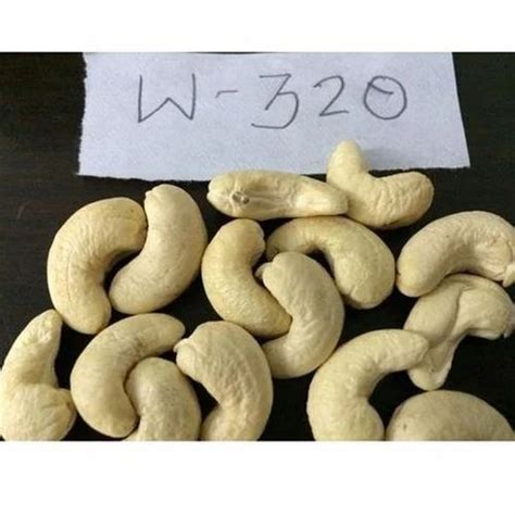 Fresh W320 Cashew Nuts Packaging Type Carton Tin Packing Size 10 Kg