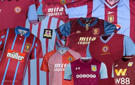 The history of the claret and blue shirt – AVFC – Avillafan.com – Aston Villa Fansite, Blog ...