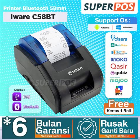 Jual Kertas Printer Thermal 58mm 2024 Terbaru Jul 2024 Lazada Co Id