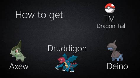 How To Get Axew Deino Druddigon And Tm Dragon Tail In Pokemon Brick Bronze Roblox Youtube