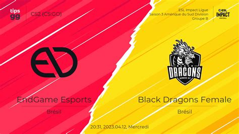 Endgame Esports Vs Black Dragons Female 20230412 Prédiction De