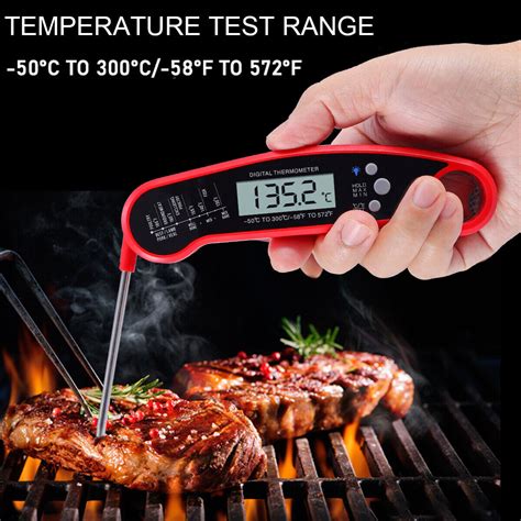 Instant Read Meat Thermometer Digital Lcd Kitchen Cooking Bbq Food Thermometer Ebay