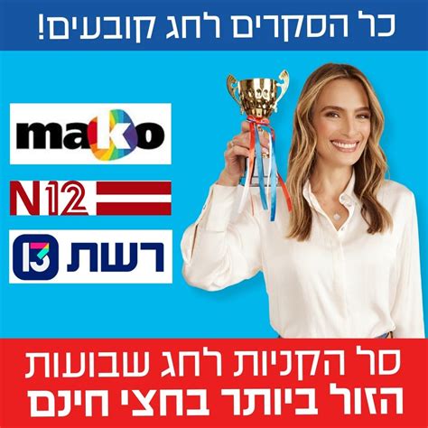 סקר סלי הקניות של רשת 13 אתר מאקו ו 12n בדקו ומצאו זאת הרשת עם סל