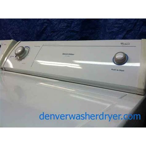 Whirlpool Commercial Quality Washer Dryer Set 611 Denver Washer Dryer