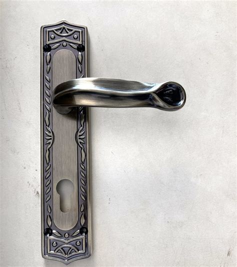 Gneema 10 Inch Steinless Steel Bedroom Mortise Door Handle Nickel At Rs 1950piece In