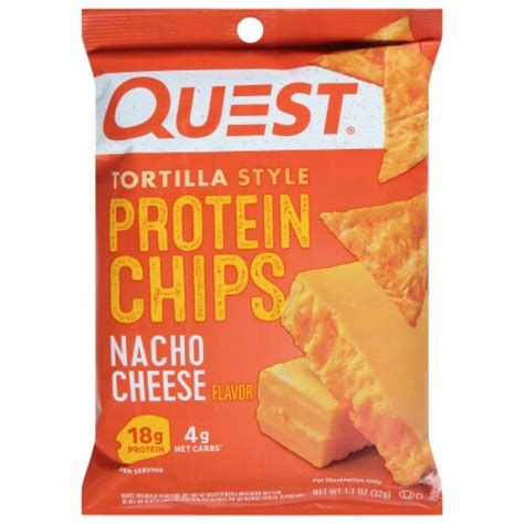 Quest® Nacho Cheese Tortilla Style Protein Chips, 1.1 oz - Kroger