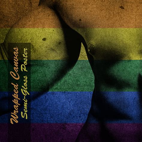 Male Nude Pride Edition Poster Or Canvas Male Nude Etsy