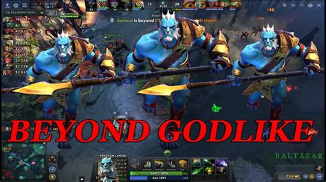 Dota 2 Phantom Lancer Beyond Godlike Gameplay Youtube