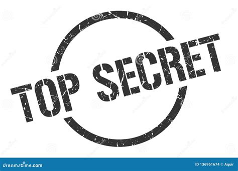 Top Secret Stamp Stock Vector Illustration Of Insignia