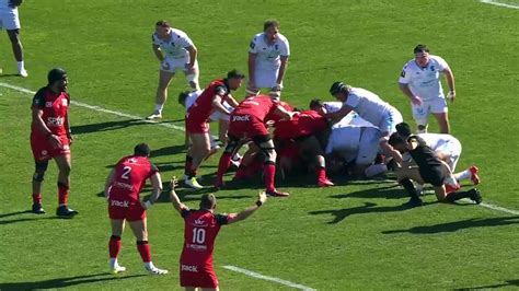 Top Essai De Gael Drean Rct Rc Toulon Montpellier H Rault