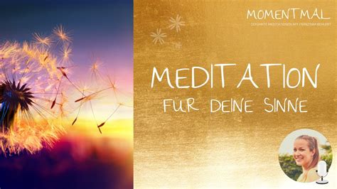 Gef Hrte Meditation F R Deine Sinne St Rke Deine Wahrnehmung Innere