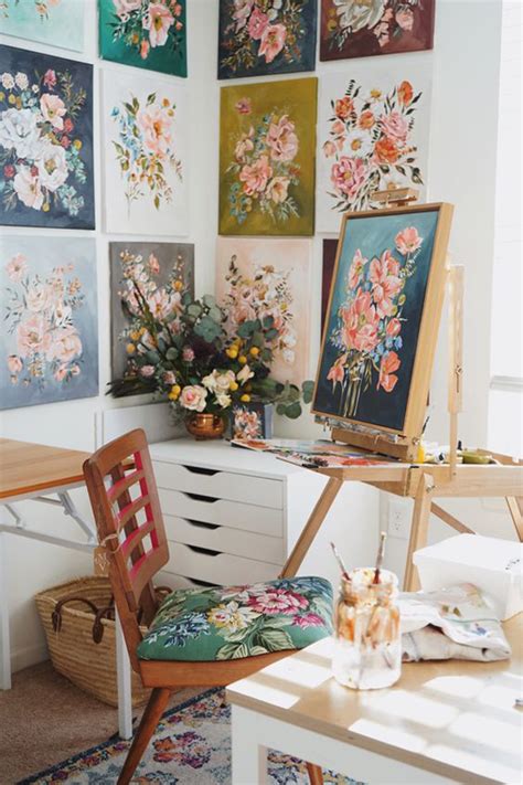 20 Small Home Art Studio Design For Big Inspiration | HomeMydesign