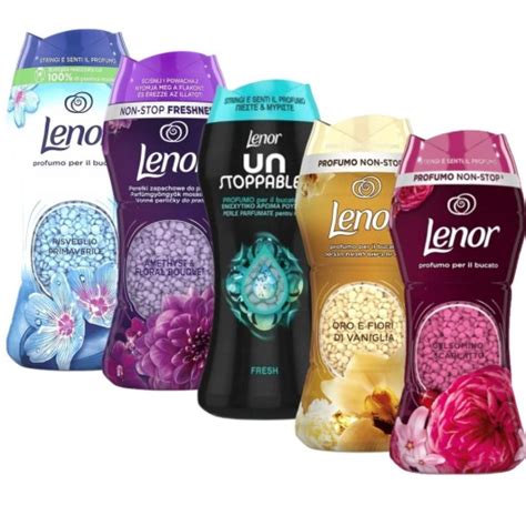 Lenor Unstoppables Pere Ki Granulki Zapachowe Do Prania Zestaw Mix X