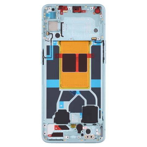 Original Front Housing LCD Frame Bezel Plate For OPPO Reno6 5G PEQM00