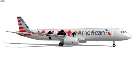 American Airlines Airbus A321 231 Stand Up To Cancer Livery 2020