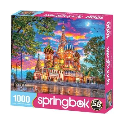 Springbok Sunset At St Basil S Jigsaw Puzzle 1000pc Target