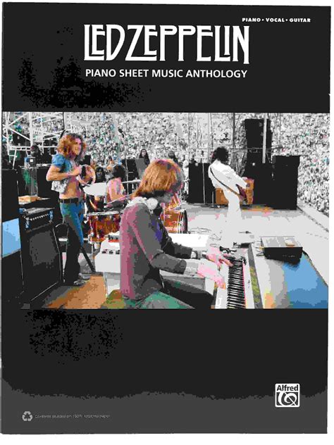 Led Zeppelin Piano Sheet Music Anthology Pianovocalguitar 8