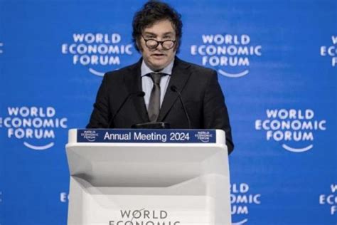 Milei en Davos criticó el feminismo negó el cambio climático y afirmó