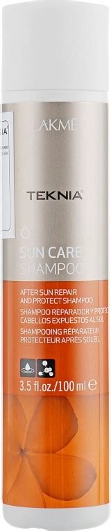 Восстанавливающий шампунь для волос после пребывания на солнце Lakme ...
