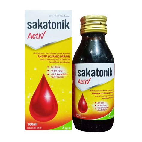 Jual Sakatonik Activ 100ml HBHoz