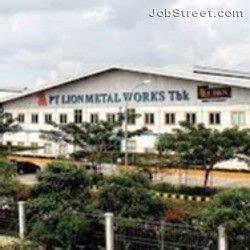 Pt Lion Metal Works Tbk Lokercepat Id