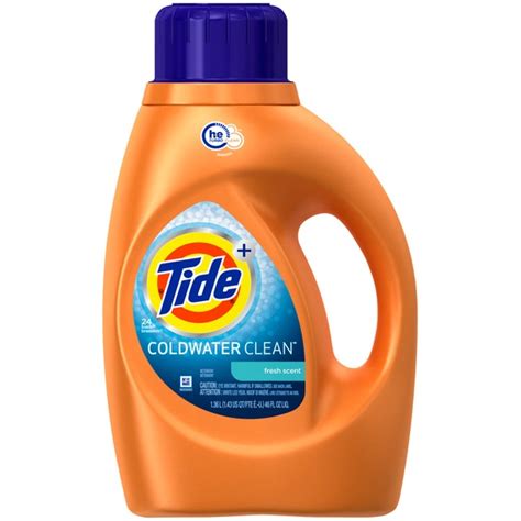 Tide Coldwater Clean Fresh Scent He Turbo Clean Liquid Laundry