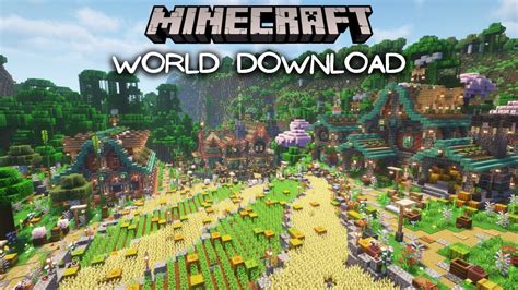 Minecraft 1.21 21 Download - Minecraft 1.21 Survival WORLD TOUR AND WORLD DOWNLOAD - YouTube