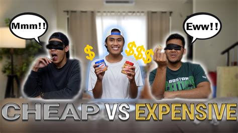 Cheap Vs Expensive Food Test Youtube