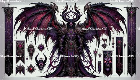 Fantasy Demon 33 - Adoptable by AdoptACharacterXIV on DeviantArt