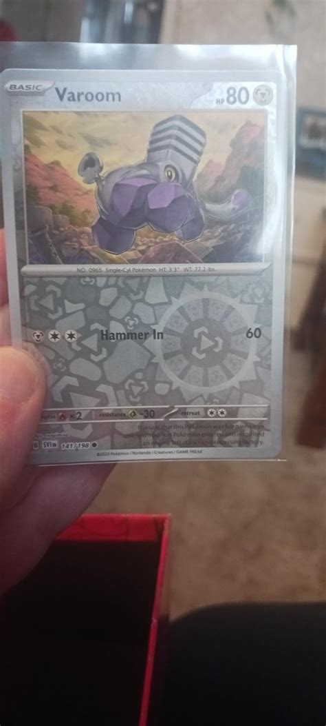 Varoom Reverse Holo Ungraded Pokemon Scarlet Violet